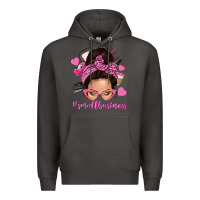 Smoke small business messy bun Premium Hoodie - NancyCooperArtShop