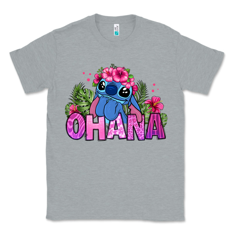 Ohana Stitch Classic Tee by Zillion Design Studio | Teevron