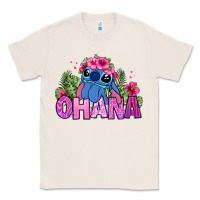 Natural ohana stitch Classic Tee - Zillion Design Studio