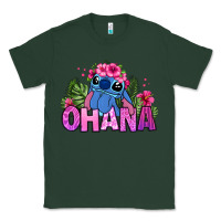 Sports Green ohana stitch Classic Tee - Zillion Design Studio