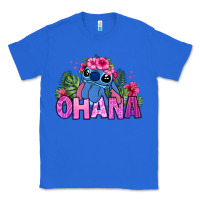 True Royal ohana stitch Classic Tee - Zillion Design Studio