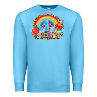 Ocean Blue back to school 1 3200x2400 Premium Sweatshirt - AdoDesignShop