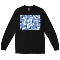 Black distressed blueberry milkshake cowhide Long Sleeve Tee - RanaPortraitStore