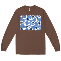 Chestnut distressed blueberry milkshake cowhide Long Sleeve Tee - RanaPortraitStore