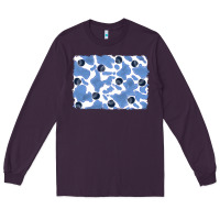 Plum distressed blueberry milkshake cowhide Long Sleeve Tee - RanaPortraitStore