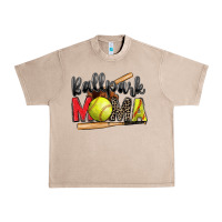 French Oak ballpark mama softball Urban Heavy Tee - Zillion Design Studio