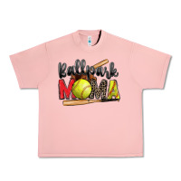Salmon ballpark mama softball Urban Heavy Tee - Zillion Design Studio