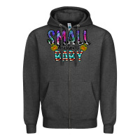 Charcoal Heather small business baby Zipper Hoodie - CowhideDigitalArt