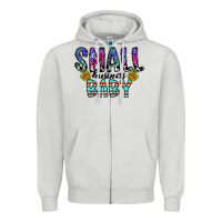 Dove Grey small business baby Zipper Hoodie - CowhideDigitalArt