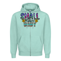Seafoam small business baby Zipper Hoodie - CowhideDigitalArt