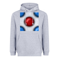 Heather Grey Glitter 4th Of July Seamless Pattern Heavyweight Hoodie - BundleAndBundleShop
