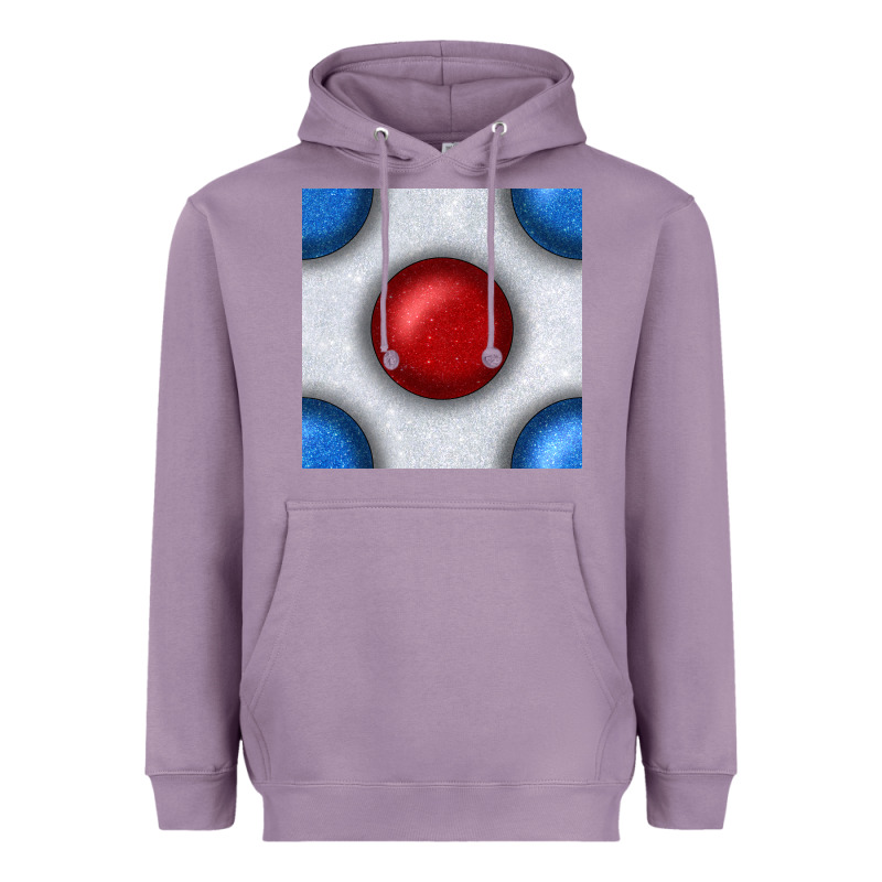 Glitter 4th Of July Seamless Pattern Heavyweight Hoodie by BundleAndBundleShop | Teevron