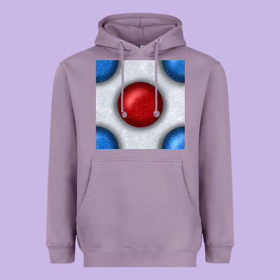 Glitter 4th Of July Seamless Pattern Heavyweight Hoodie Designed By Bundleandbundleshop