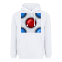 White Glitter 4th Of July Seamless Pattern Heavyweight Hoodie - BundleAndBundleShop
