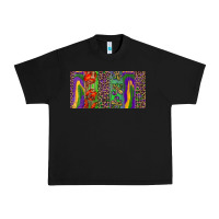Black Mardi gras brushstrokes crawfish fleur de lis Urban Heavy Tee - RanaPortraitStore