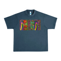 Midnight Navy Mardi gras brushstrokes crawfish fleur de lis Urban Heavy Tee - RanaPortraitStore