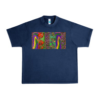 Navy Mardi gras brushstrokes crawfish fleur de lis Urban Heavy Tee - RanaPortraitStore
