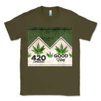 Army Green 420 somewhere good vibes weed tumbler2 Classic Tee - CTS Tumbler Store