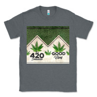 Charcoal Heather 420 somewhere good vibes weed tumbler2 Classic Tee - CTS Tumbler Store