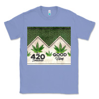 Colony Blue 420 somewhere good vibes weed tumbler2 Classic Tee - CTS Tumbler Store