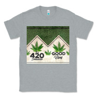 Heather Grey 420 somewhere good vibes weed tumbler2 Classic Tee - CTS Tumbler Store