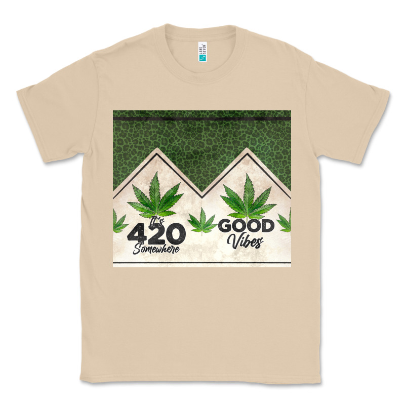420 Somewhere Good Vibes Weed Tumbler2 Classic Tee by CTS Tumbler Store | Teevron