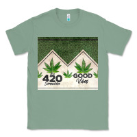 Sage 420 somewhere good vibes weed tumbler2 Classic Tee - CTS Tumbler Store