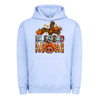 Pigment Grape Ice Western Blessed Mom With Cross Urban Hoodie - BundleAndBundleShop