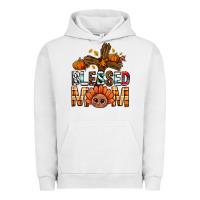 Pigment Lunar Rock Western Blessed Mom With Cross Urban Hoodie - BundleAndBundleShop