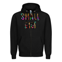 Black small business gİgi Zipper Hoodie - CowhideDigitalArt