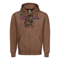 Chestnut small business gİgi Zipper Hoodie - CowhideDigitalArt