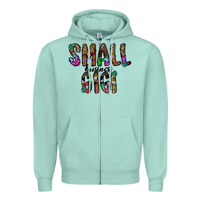 Small Business Gİgi Zipper Hoodie by CowhideDigitalArt | Teevron