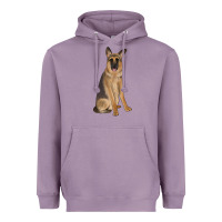 Lavender german shepherd Heavyweight Hoodie - JahusDesignShop