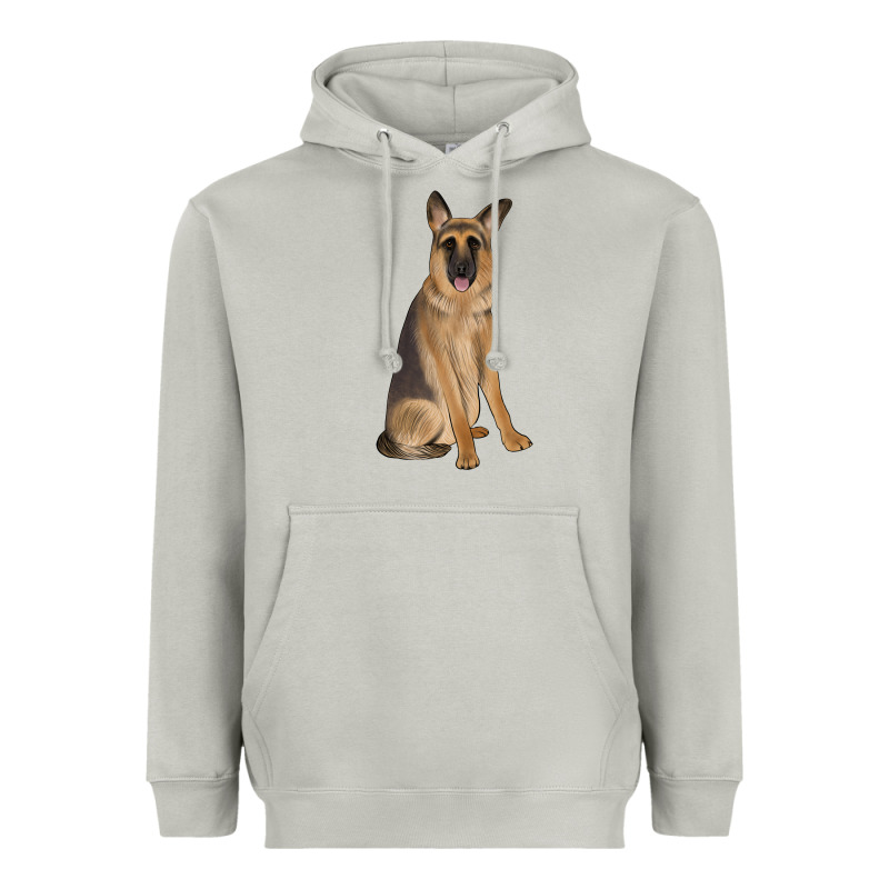 German Shepherd Heavyweight Hoodie by JahusDesignShop | Teevron