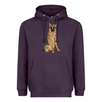 Plum german shepherd Heavyweight Hoodie - JahusDesignShop