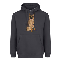 Smoke german shepherd Heavyweight Hoodie - JahusDesignShop