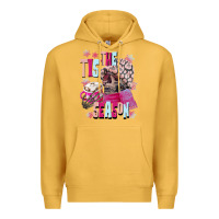 Mustard tis the season winter skull Premium Hoodie - NancyCooperArtShop