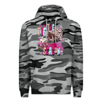 Slate Camo tis the season winter skull Premium Hoodie - NancyCooperArtShop