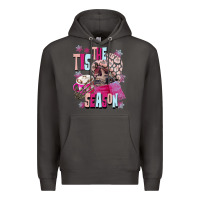 Smoke tis the season winter skull Premium Hoodie - NancyCooperArtShop