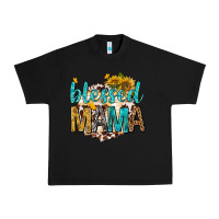 Black blessed mama with sunflowers Urban Heavy Tee - texasbilliewilder