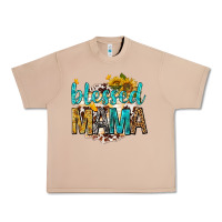 Burro blessed mama with sunflowers Urban Heavy Tee - texasbilliewilder
