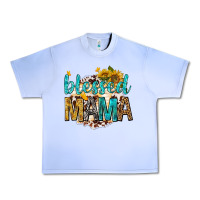 Grape Ice blessed mama with sunflowers Urban Heavy Tee - texasbilliewilder
