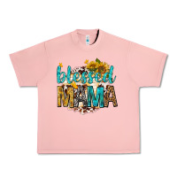 Salmon blessed mama with sunflowers Urban Heavy Tee - texasbilliewilder