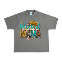 Tornado blessed mama with sunflowers Urban Heavy Tee - texasbilliewilder