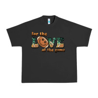 Pigment Black for the love  of the game Urban Heavy Tee - BarkalooDesign