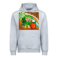 Heather Grey Coffee Cups St Patricks Day Tumbler Urban Hoodie - BundleAndBundleShop