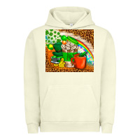 Pigment Pistachio Coffee Cups St Patricks Day Tumbler Urban Hoodie - BundleAndBundleShop
