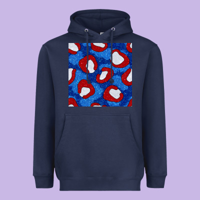 Glitter 4th Of July Seamless Pattern 8 Heavyweight Hoodie Designed By Bundleandbundleshop