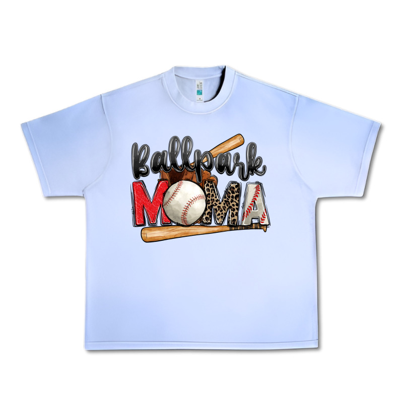 Ballpark Mama Baseball Urban Heavy Tee by Zillion Design Studio | Teevron