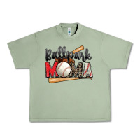 Oil Green ballpark mama baseball Urban Heavy Tee - Zillion Design Studio